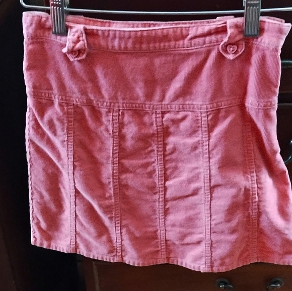 Gymboree Salmon Pink Corduroy Skirt Skort 10 - Picture 1 of 3